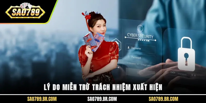 Lý do miễn trừ trách nhiệm xuất hiện